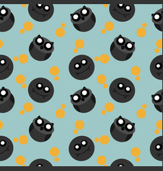 Halloween And Ghost Seamless Pattern For Baby