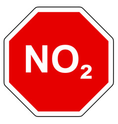 Nitrogen Dioxide And Stop Sign