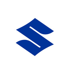 Suzuki Brand Logo Symbol Blue Design Japan Car