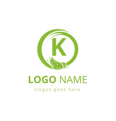 Letter K Cleaning Service Logo Design Concept