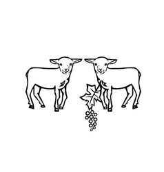 Lamb Of God Icon And Symbol