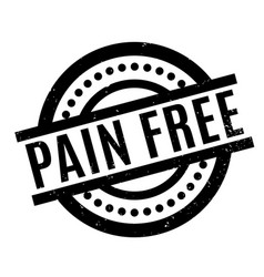 Pain Free Rubber Stamp