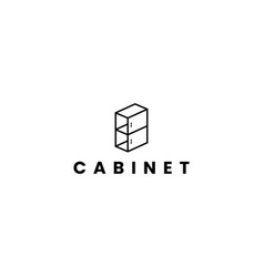 Simple Modern Interior Cabinet Logo Design