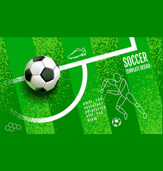 Soccer Banner Template Football Sport 2022