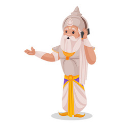 Bhishma Pitamaha Cartoon Character