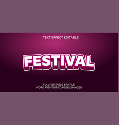 Free Festival Text Effect