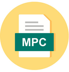 Mpc File Document Icon