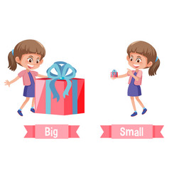 Opposite English Words Big And Small