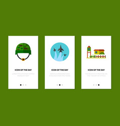 Protected Area Flat Icon Set