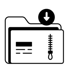 Data Storage Line Icon