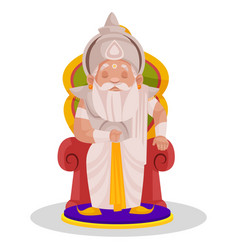 Bhishma Pitamaha Cartoon Character