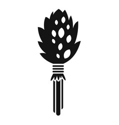 Sauna Whisk Icon Simple Style