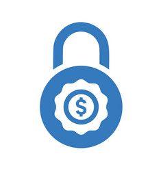 Fixed Deposit Icon Blue Color