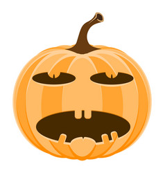 Horrible Pumpkin Halloween Stock