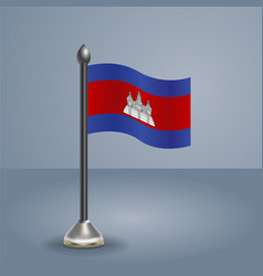 State Table Flag Of Cambodia