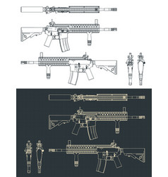 Assault Rifle Blueprints