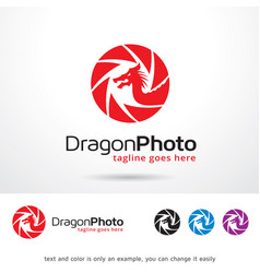 Dragon Photo Logo Template