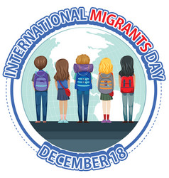 International Migrants Day Banner Design