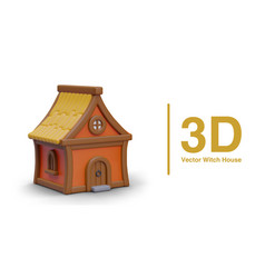 3d Old House Exterior View Witch