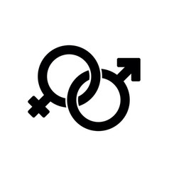 Gender Symbol Female And Male Icon Man Woman