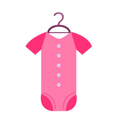 Onesie For Baby Girl Semi Flat Color Object