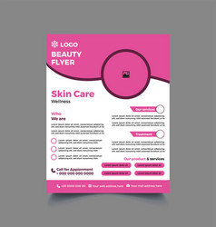 Skin Care Beauty Flyer Template