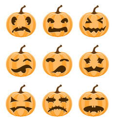 Horrible Pumpkin Halloween Stock