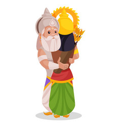 Bhishma Pitamaha Cartoon Character