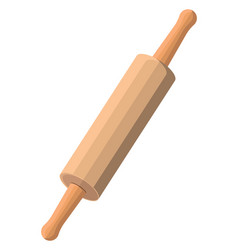 Rolling Pin Tool On A White Background