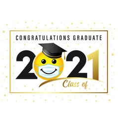 Graduating Class 2020 Smile In Academic Cap