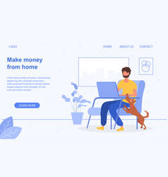 Make Money From Home Concept