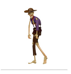 Skull Cowboy 3d Cartoon Feels Tired