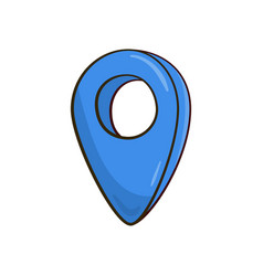 Blue Map Pin Place Marker