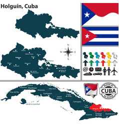 Map Holguin Cuba