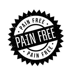 Pain Free Rubber Stamp