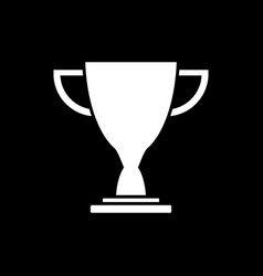 Trophy Cup On Black