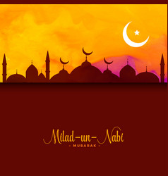 Eid Festival Milad Un Nabi Greeting Background