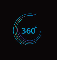 360 Degree Angle Icon