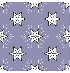 Modern Star Pattern Seamless Background