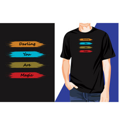 Awesome Eye-catchy Typography T-shirt Print Design