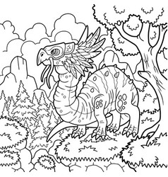 Fantasy Dragon Coloring Book