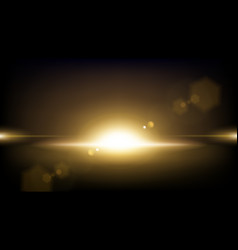 Gold Rays Rising Background