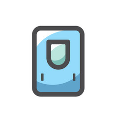 Cryogenic Door Camera Icon Cartoon