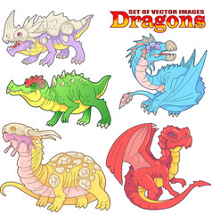 Fantasy Dragons Cartoon