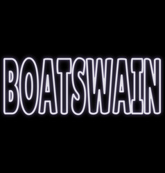 Boatswain