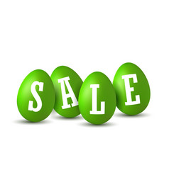 Easter Egg Text Sale Happy Eggs 3d