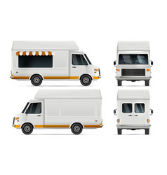 Food Truck Mockup Set