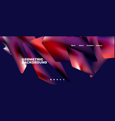 Landing Page Background Template Abstract