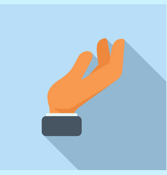 Show Gesture Icon Flat Finger Hold