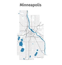 Minneapolis Map Detailed Map City